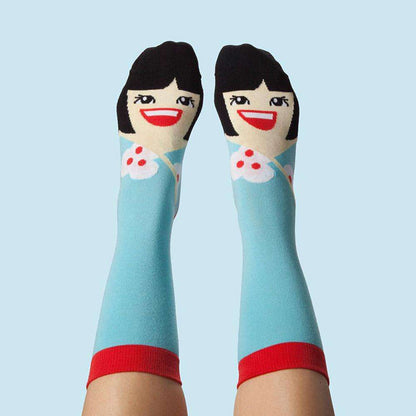 Funny Personality Double-sided Pattern Jacquard Trendy Socks