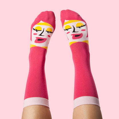 Funny Personality Double-sided Pattern Jacquard Trendy Socks