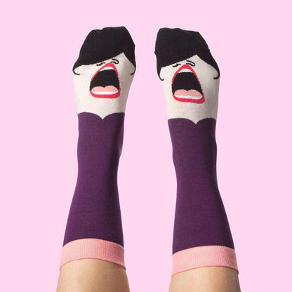 Funny Personality Double-sided Pattern Jacquard Trendy Socks